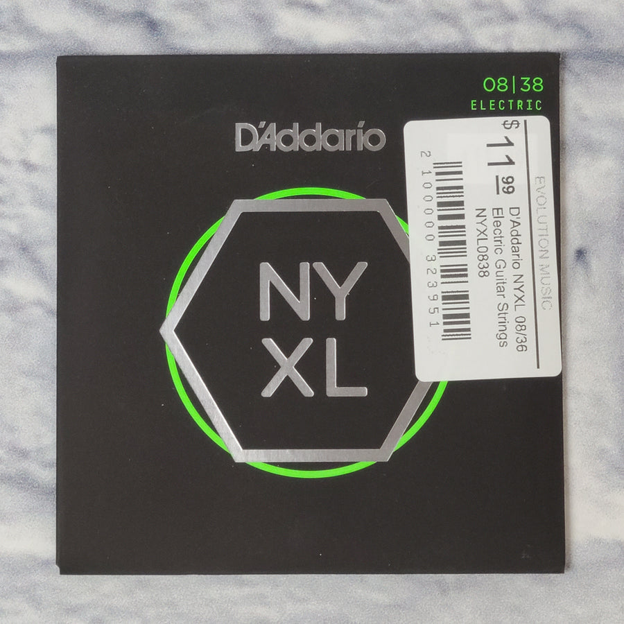 D'Addario NYXL 08/36 Electric Guitar Strings NYXL0838