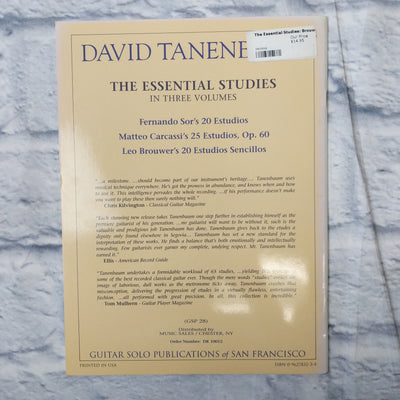 David Tanenbaum - The Essential Studies - Leo Brouwer's 20 Estudios Sencillos