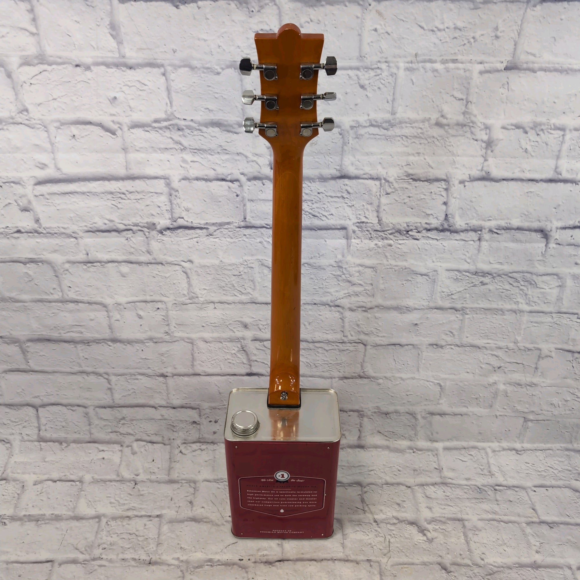 Bohemian Guitars Oil Can Guitar Dual Humbucker Red