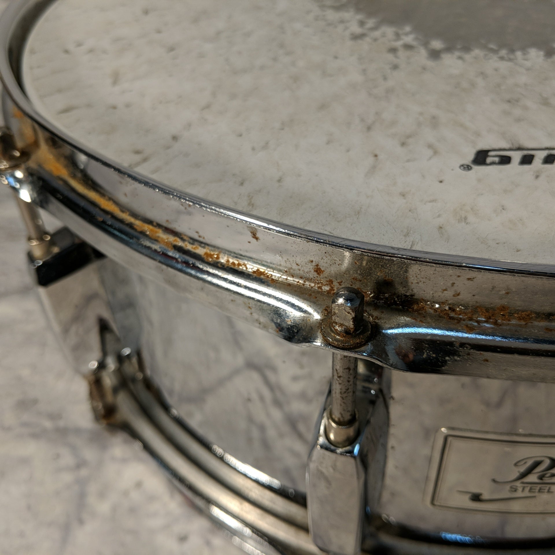Pearl 14" Steel Shell Snare Drum