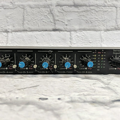 Ashly LM-308 8-Channel Stereo Line Level Rack Mixer