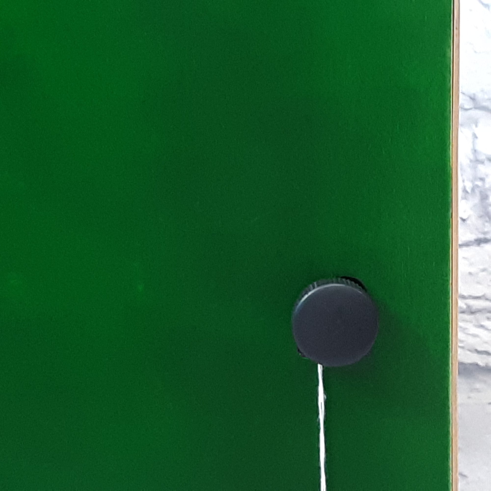 Luna LPC GRN Cajon Green with laser engraved design - comes with bag