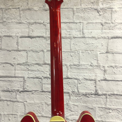 Eastman T486B-RD Hollow Body Thinline with Case Hollow Body Electric Guitar