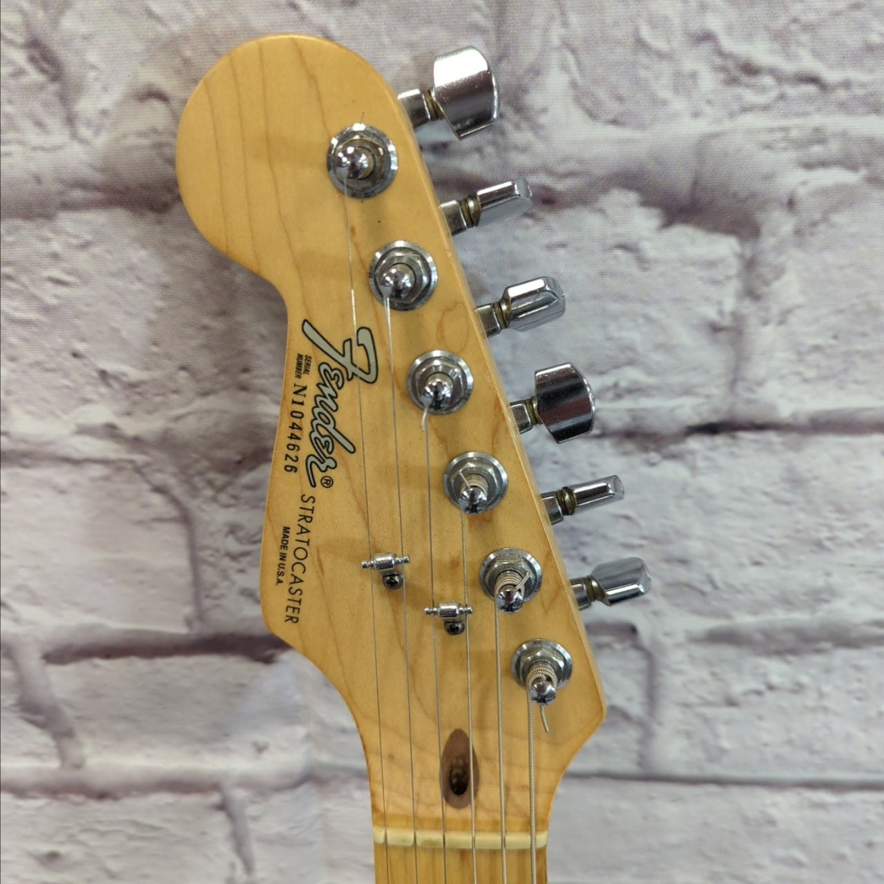 Fender 1991 American Standard Stratocaster Left Handed w Gold Lace Sensors