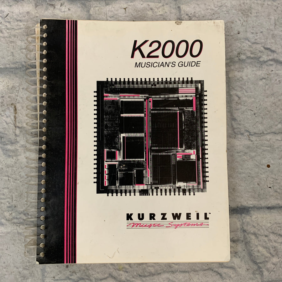 1992 Kurzweil K2000 Musician's Guide Version 2