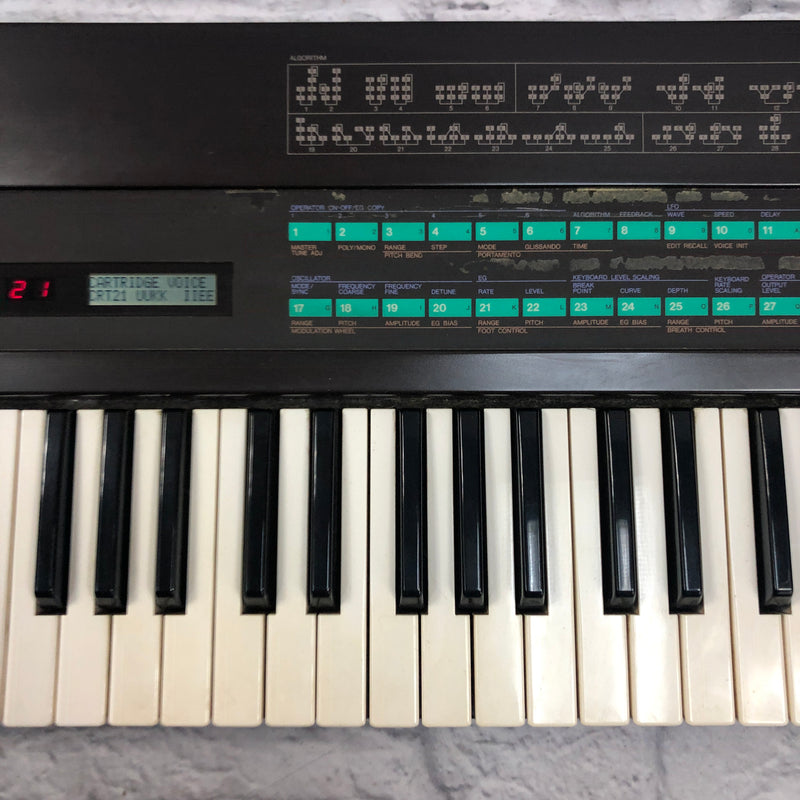 YAMAHA DX7 ピアノ 中古品 中古・難あり現状渡し】YAMAHA DX7 ヤマハ シンセサイザー 61鍵
