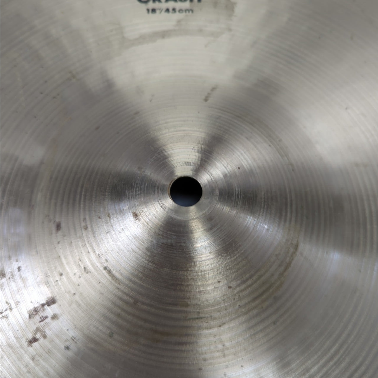 Zildjian Rock Crash 18" Crash Cymbal 1850g 1981-1992 (“CO.” Stamp)