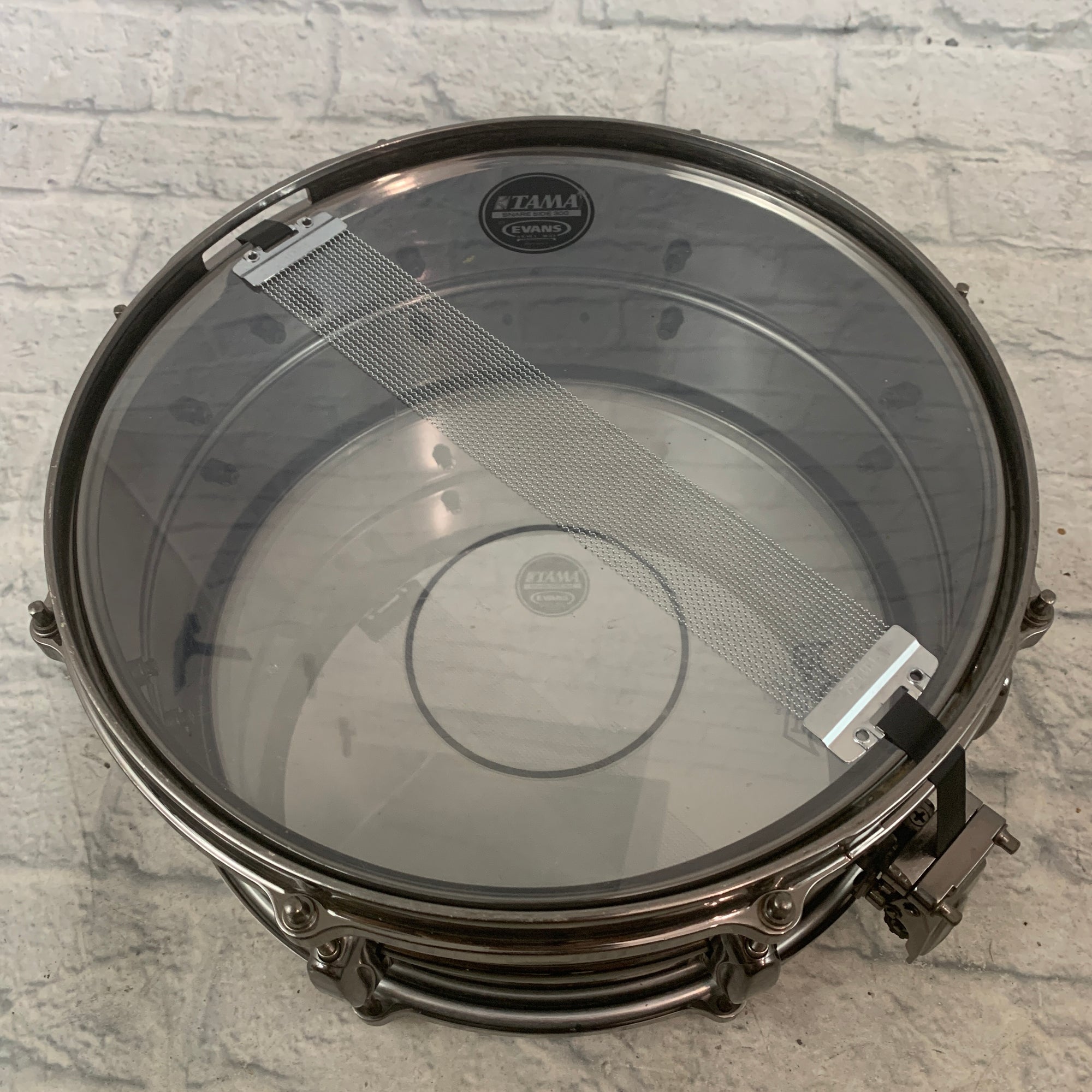 Tama Metalworks Black Nickel Steel Snare Drum 6.5