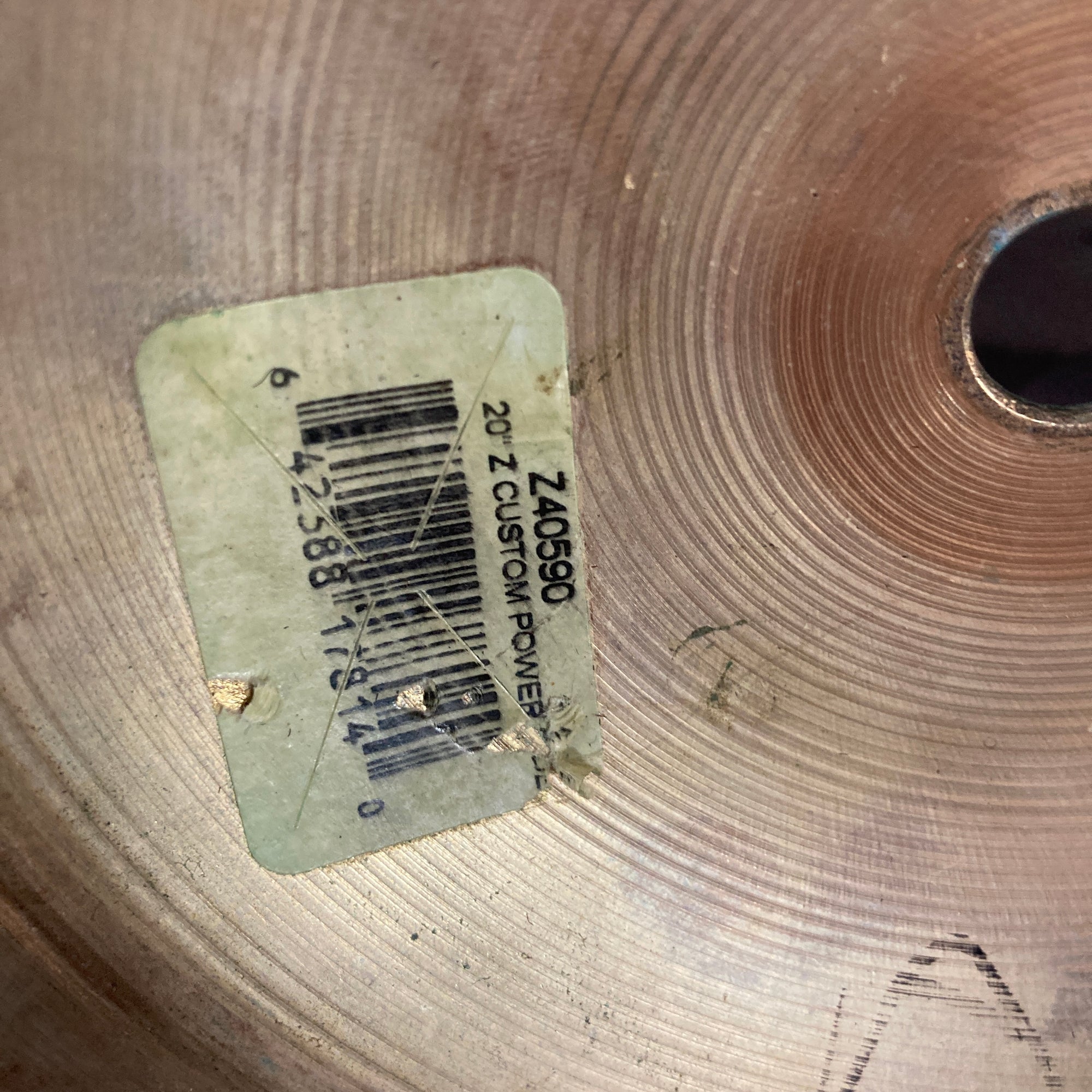Zildjian Z Custom Power 20 Ride Cymbal