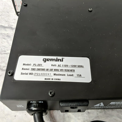 Gemini PL-201 Power Conditioner