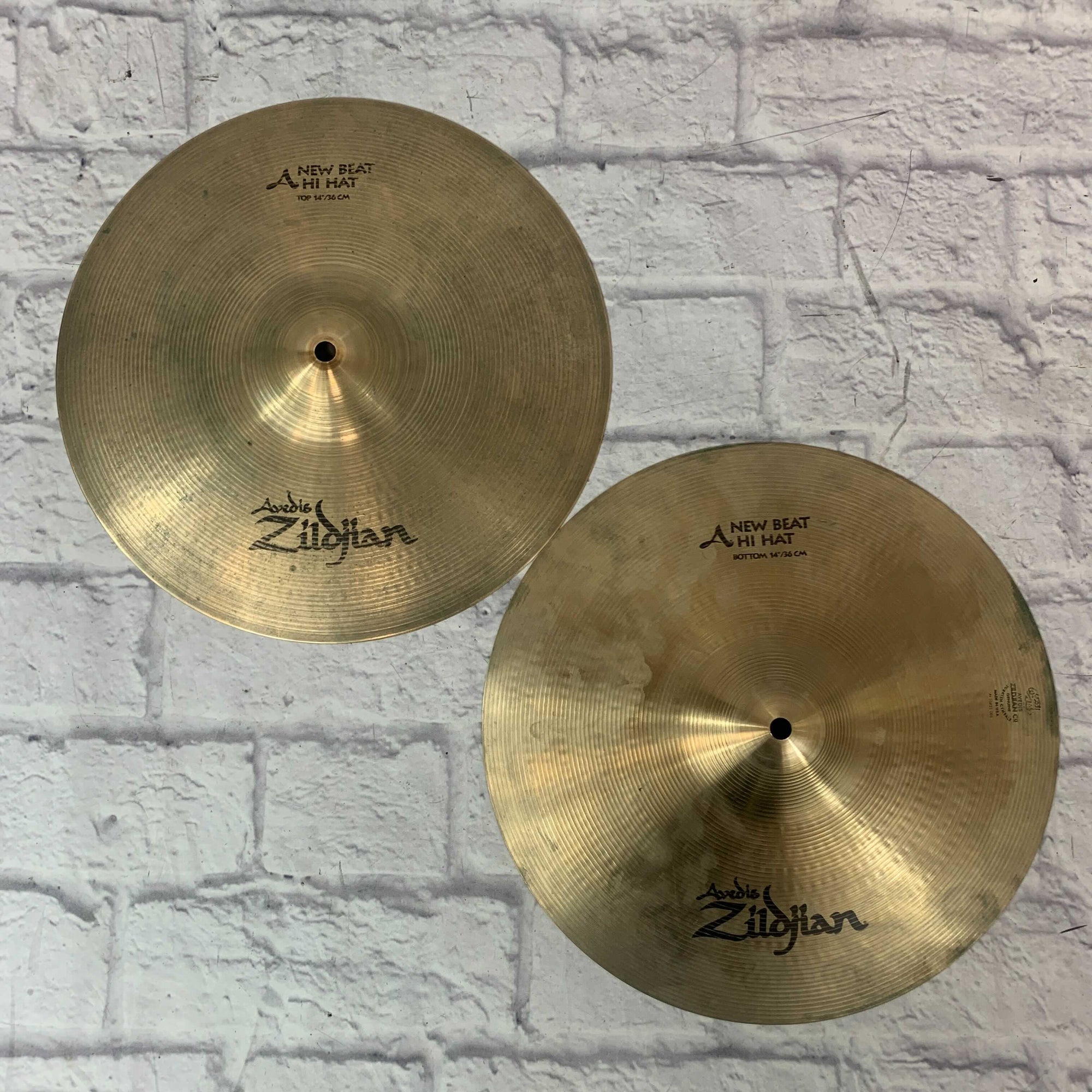 Zildjian 14 Avedis New Beat Hi Hat Cymbal Pair