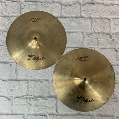 Zildjian 14 Avedis New Beat Hi Hat Cymbal Pair