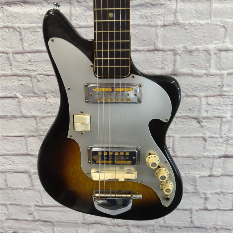 Audition Vintage 101 1960s Gold Foil Teisco Electric Guitar - Evolution ...