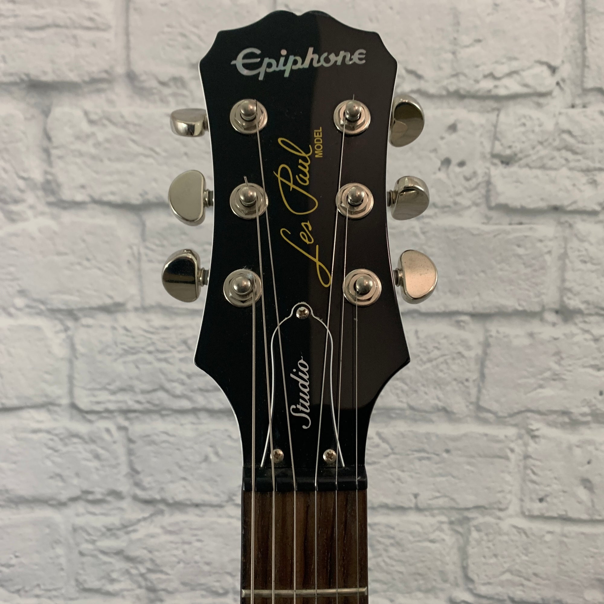 Epiphone Les Paul Studio Electric Guitar Alpine White AS IS