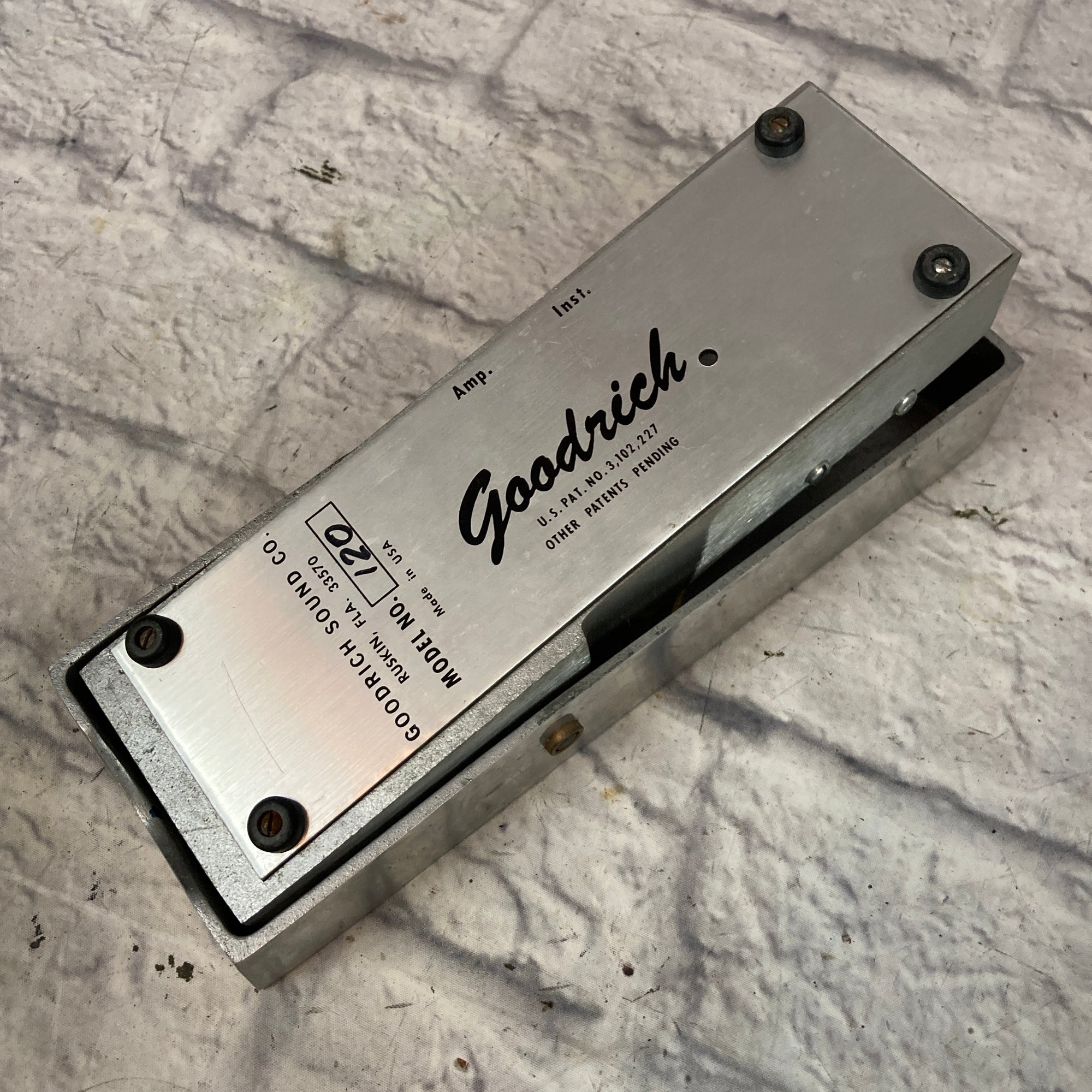 Goodrich Sound Co 120 Passive Volume Pedal