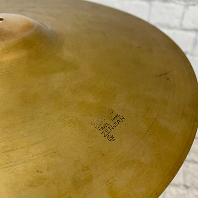 *Zenjian 13" Thin Hi-Hat Cymbal UFIP 910g Vintage Italy B20 Leedy/Ludwig