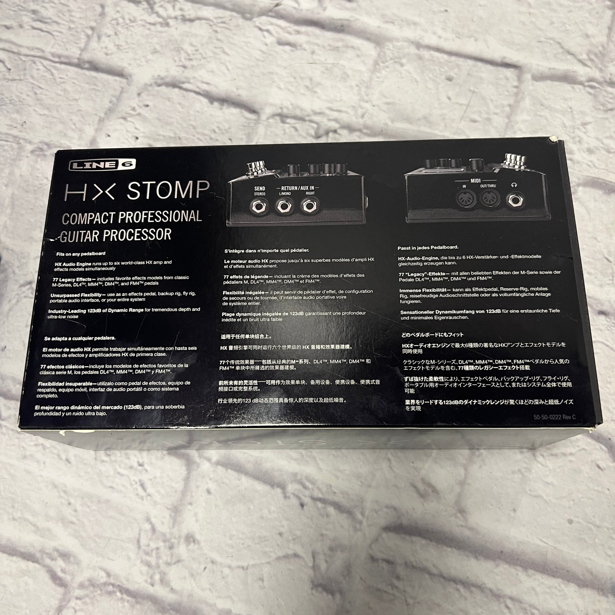 Line 6 HX Stomp Multieffect and Amp Modeler