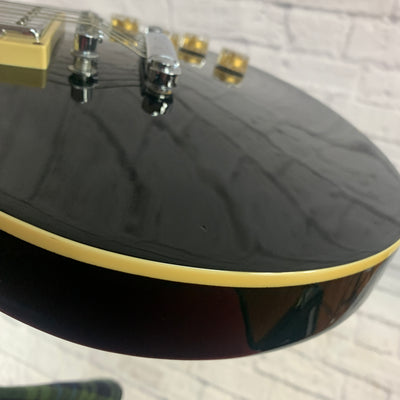 Austin LP Style Single Cut Electric Guitar Black