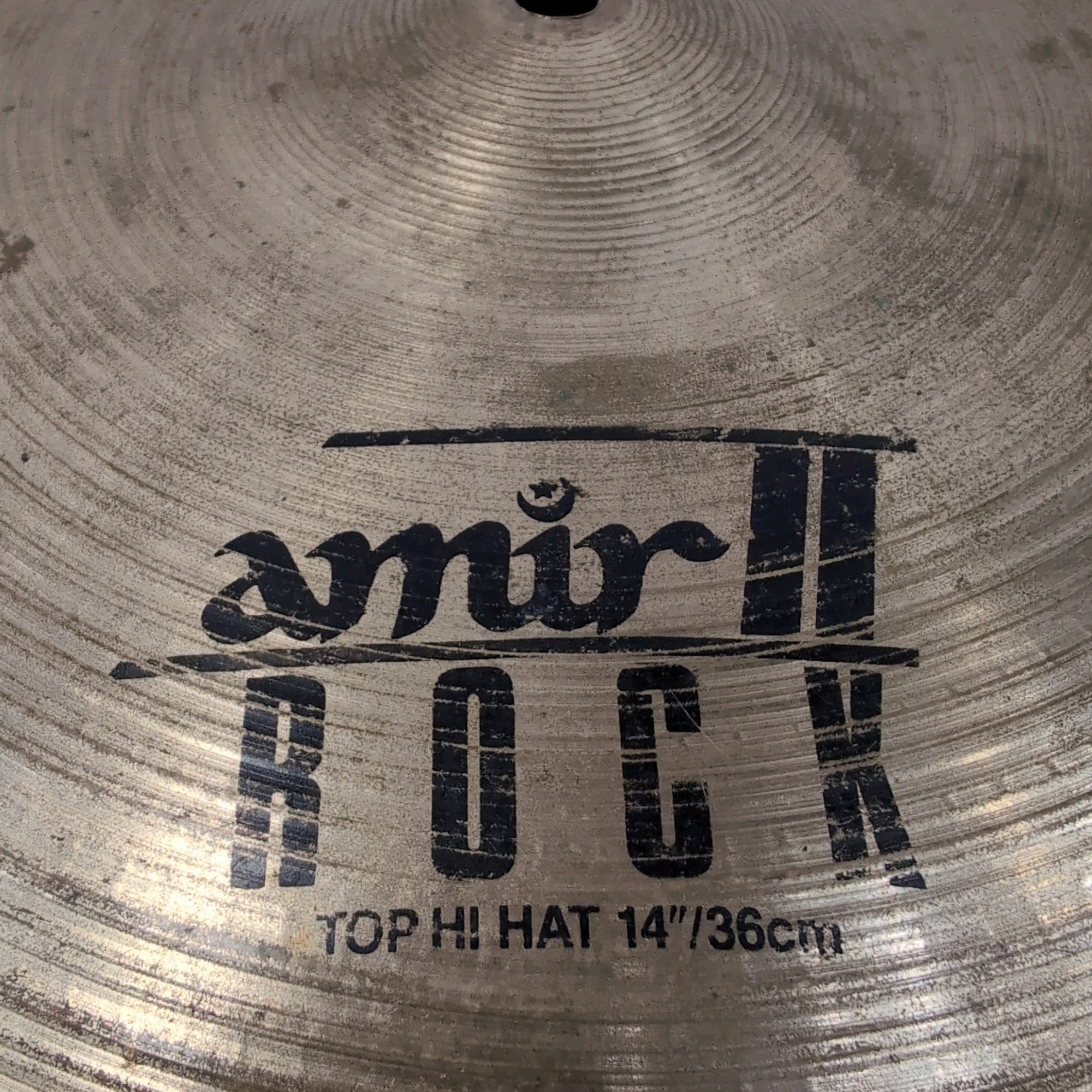 Zildjian 14" Amir II Rock Top Hi Hat