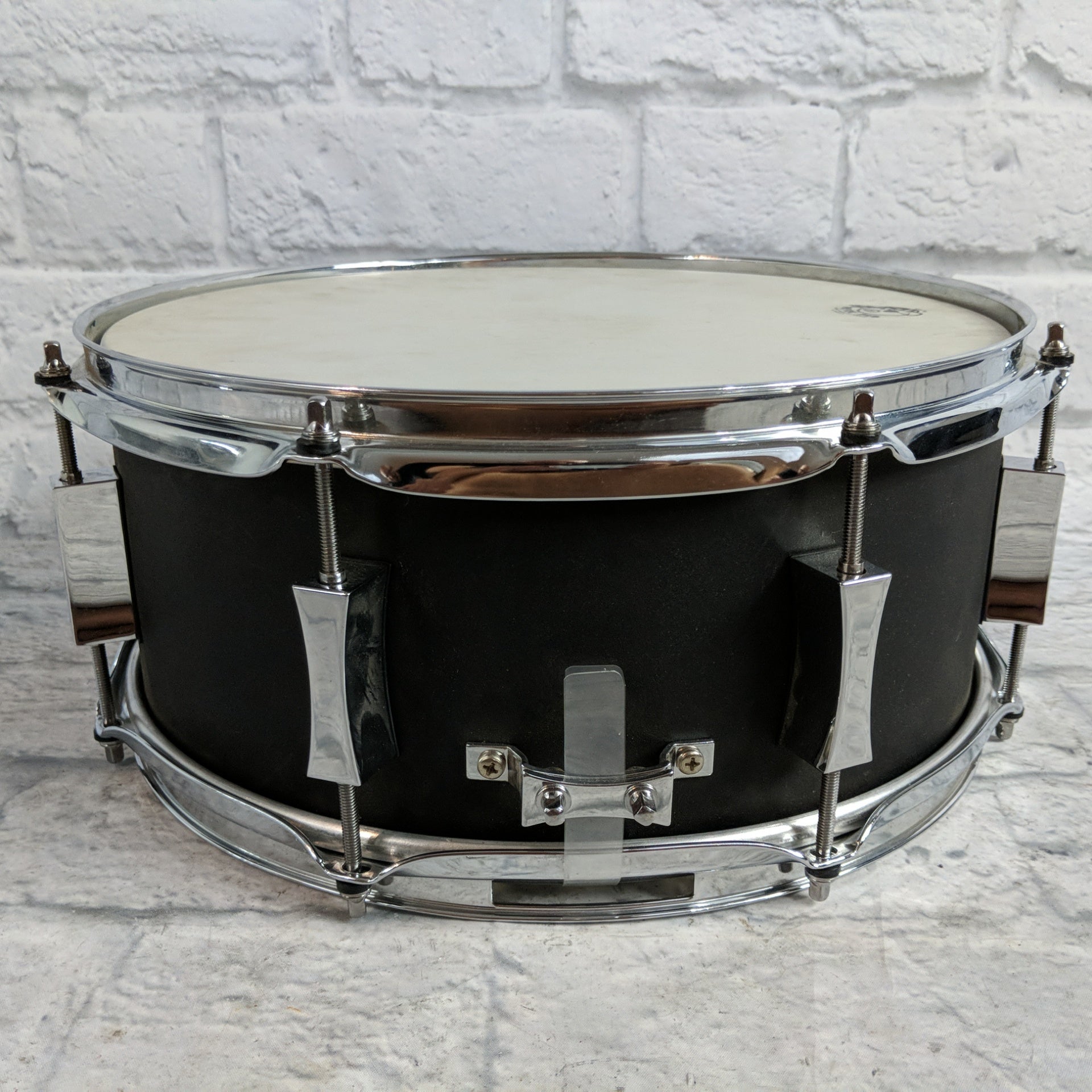 Pork Pie The Little Squealer Satin Black 14x6 Snare Drum