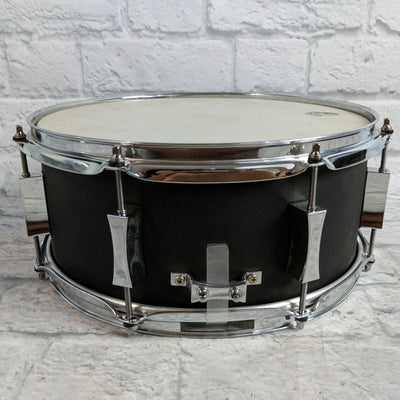 Pork Pie The Little Squealer Satin Black 14x6 Snare Drum