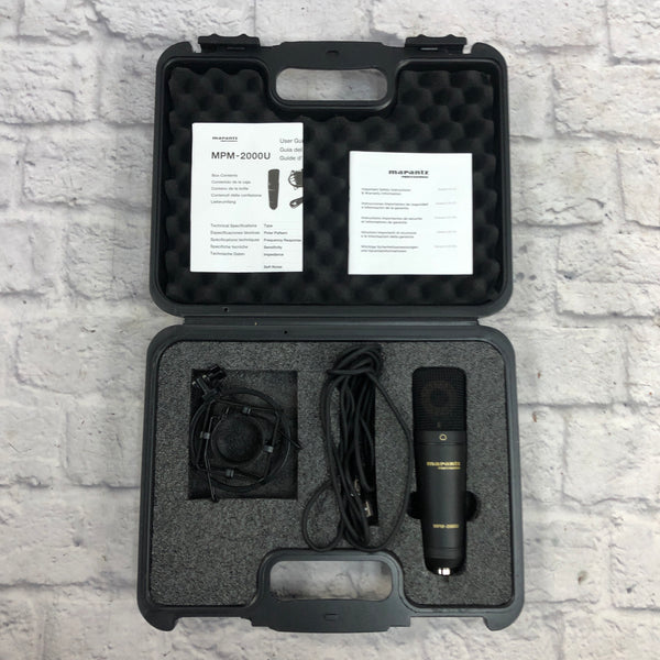 Marantz MPM-2000U USB German Condenser Microphone - Evolution Music