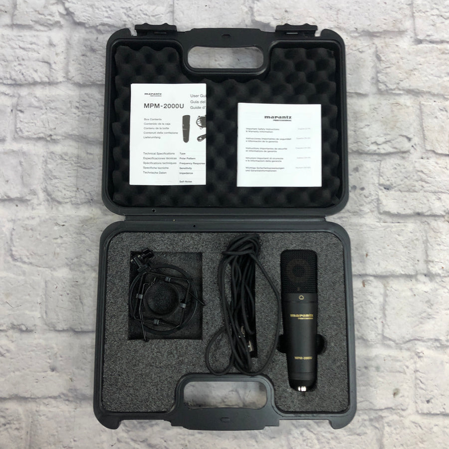 Marantz MPM-2000U USB German Condenser Microphone