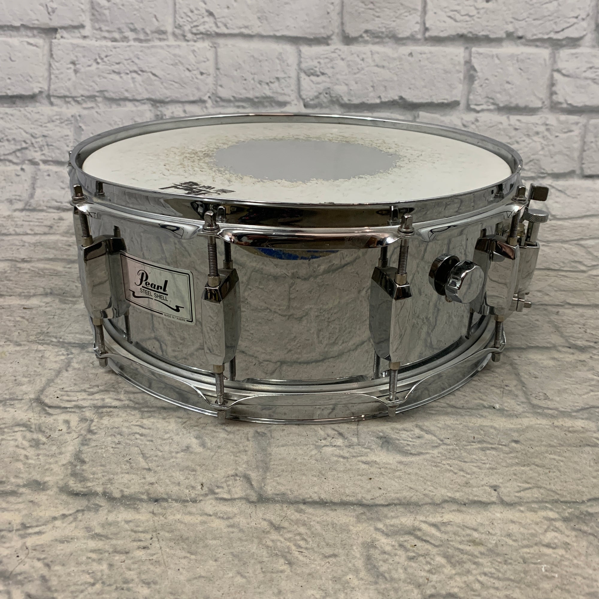 Pearl 14x5.5 Steel Shell Snare