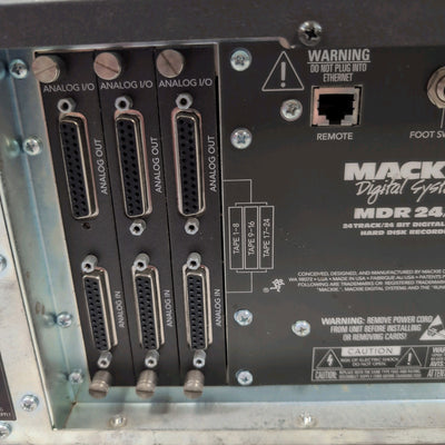 Mackie MDR24/96 24 Track 24 Bit Digital Hard Disk Recorder