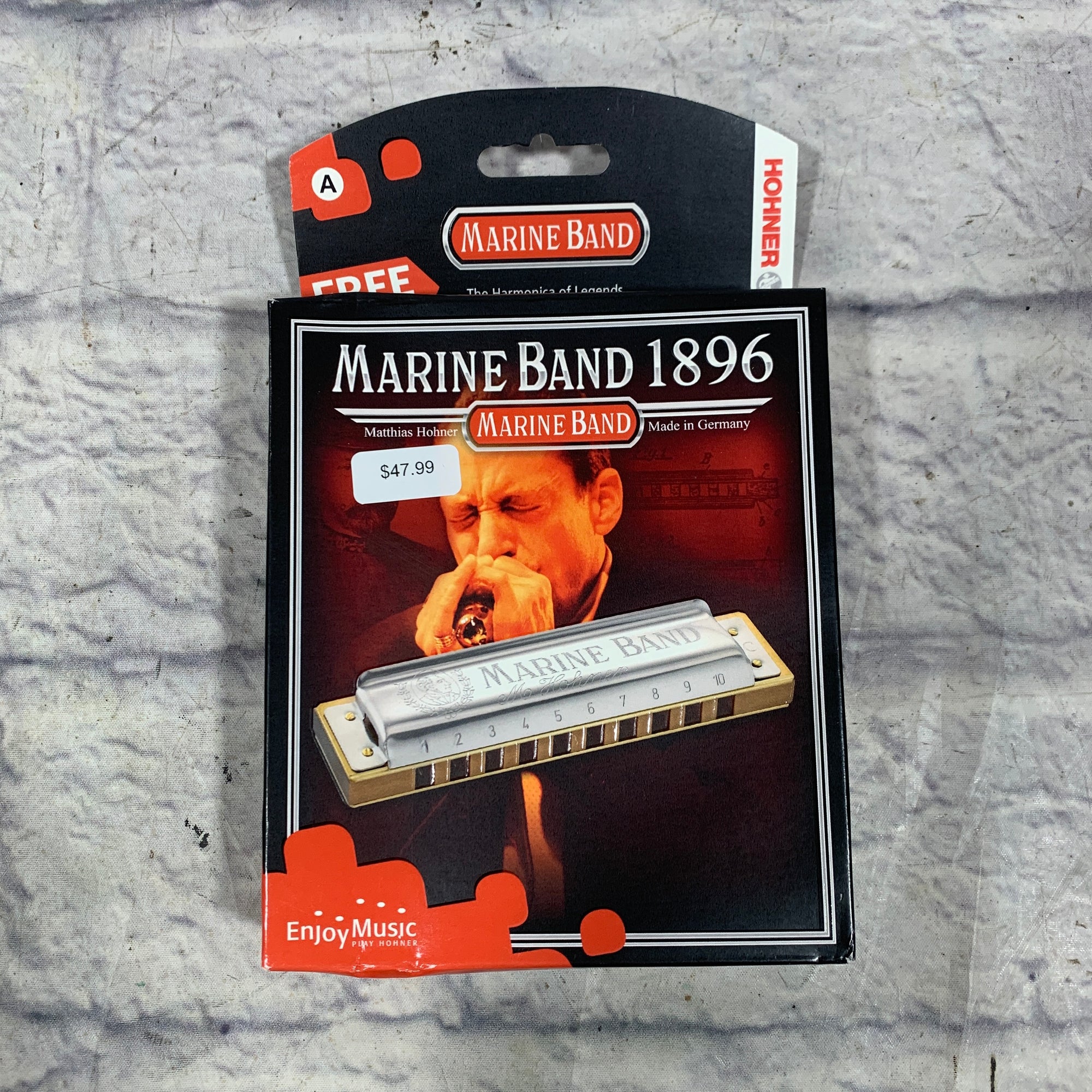 Hohner Marine Band 1896 A Harmonica