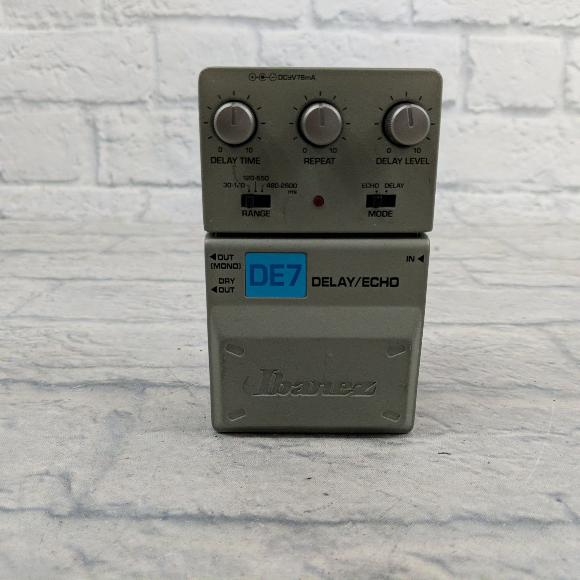 Ibanez DE7 Delay/Echo Pedal - Evolution Music