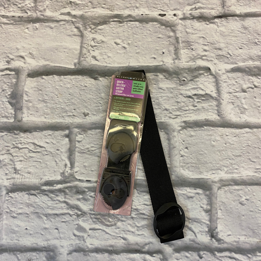 Planet Waves PWSPL101 Quick-Release Guitar Strap - Black