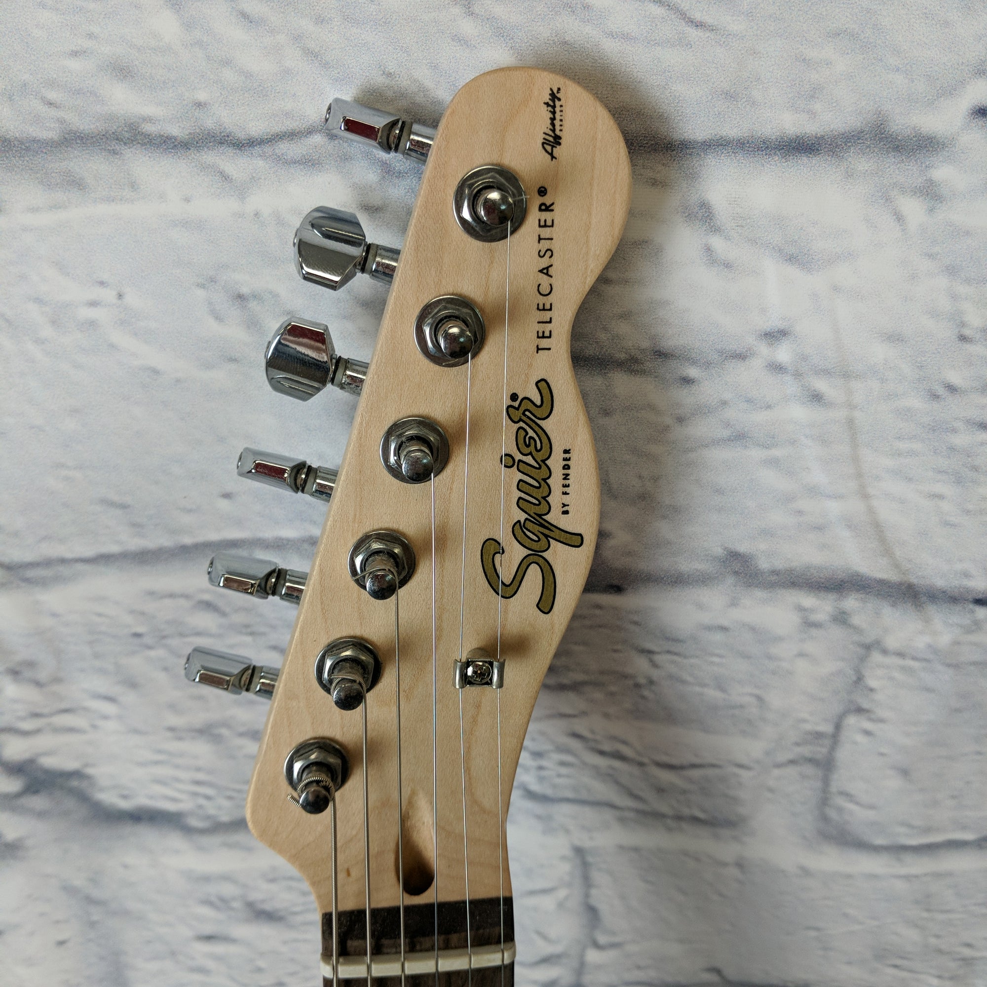 Squier Telecaster Orange Electric Guitar