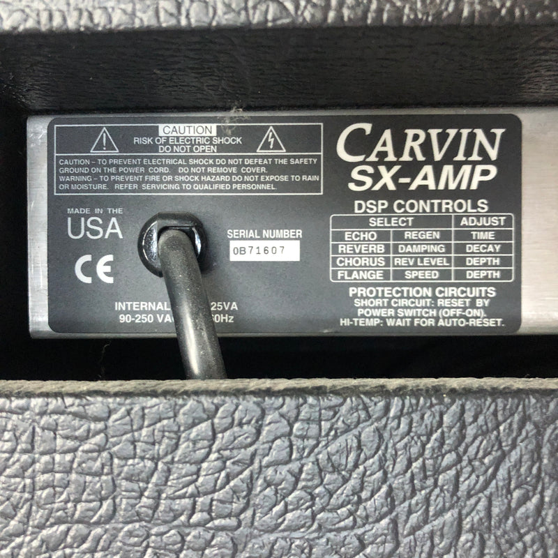 Carvin SX100 1x12 Guitar Combo Amp - Evolution Music