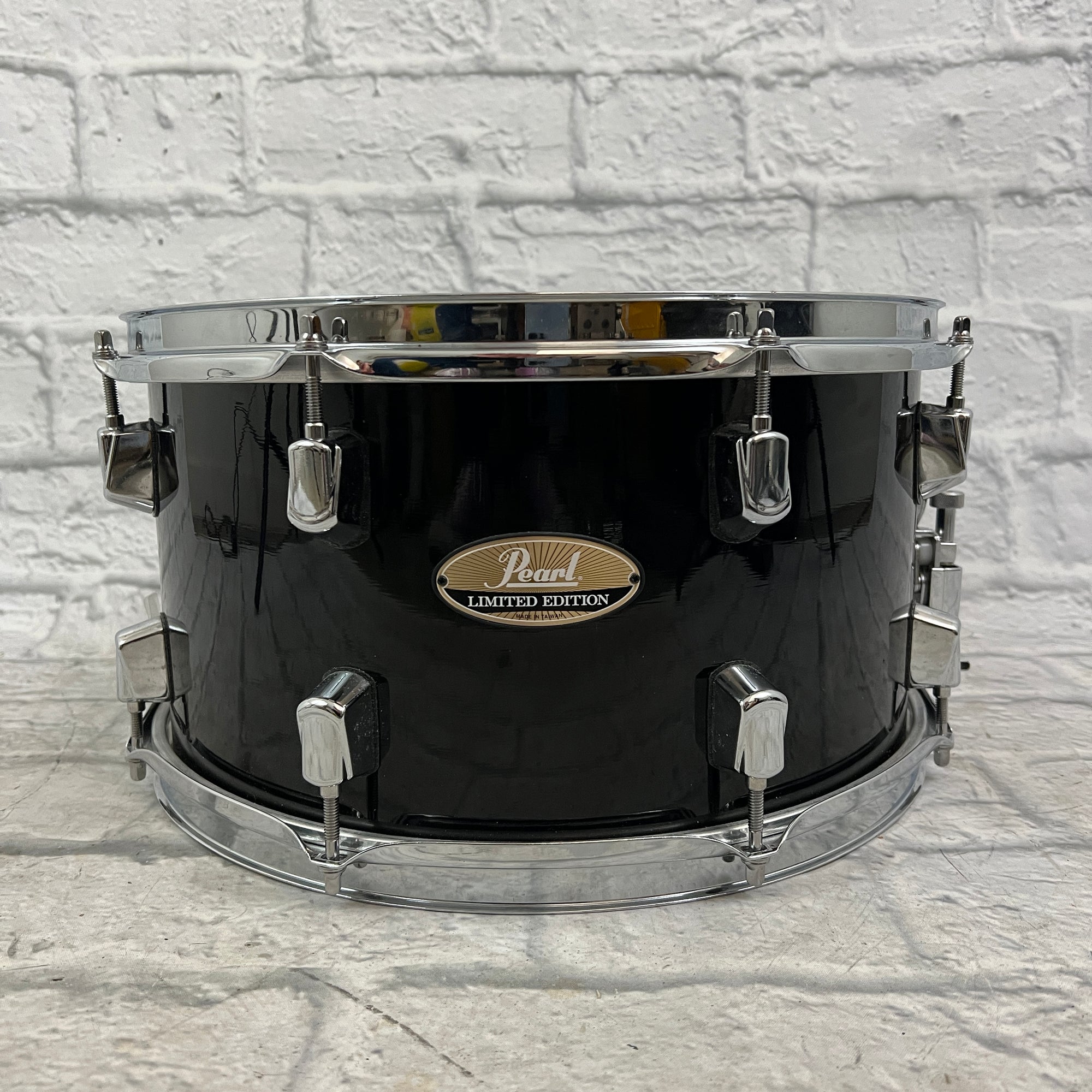 Pearl Limited Edition 7x14 Snare Drum (Decade Series?) - Black Lacquer