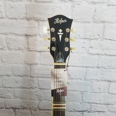 Hofner Contemporary Verythin Semi-Hollow Guitar Black