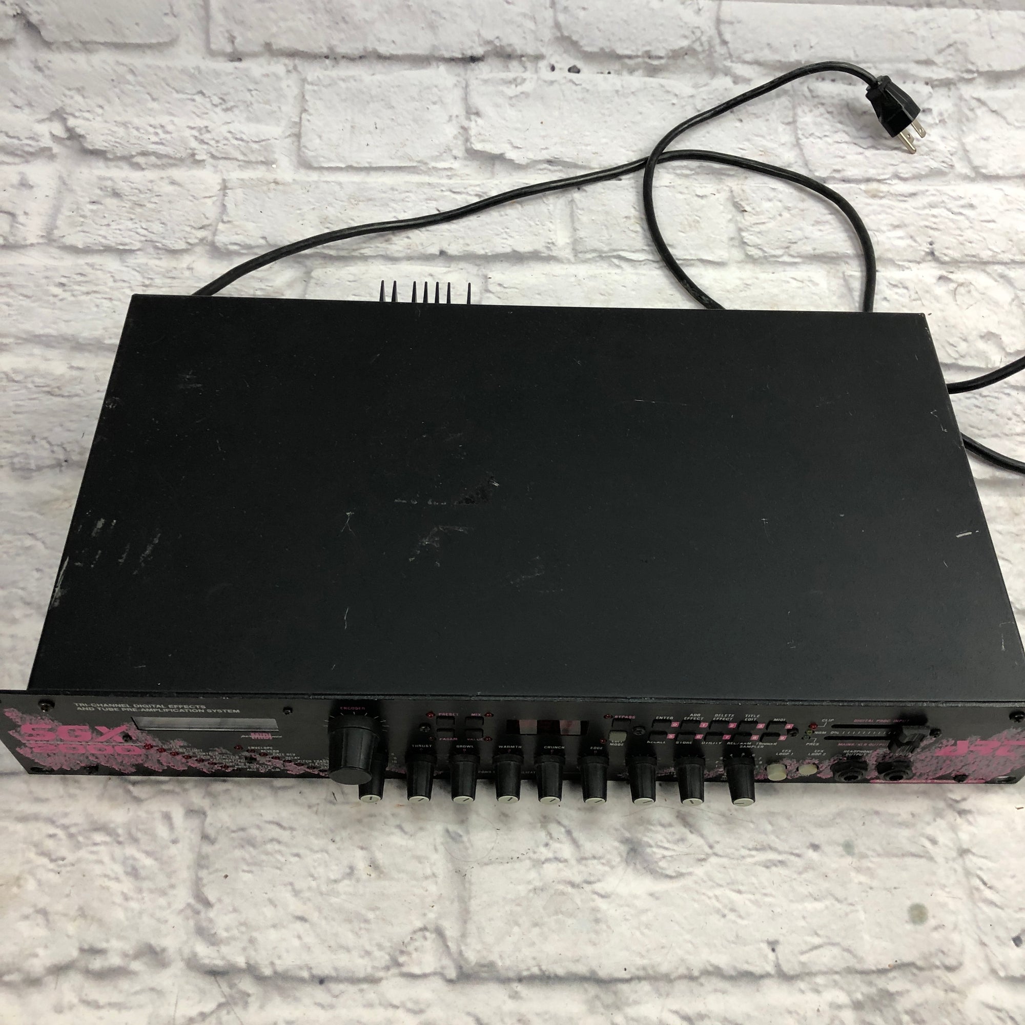 ART SGX 2000 Tri-Channel Digital Effects Tube Pre-Amp Rack Mount System