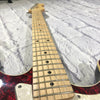 Superstrat Red Shell Finish - Unknown Manufacturer
