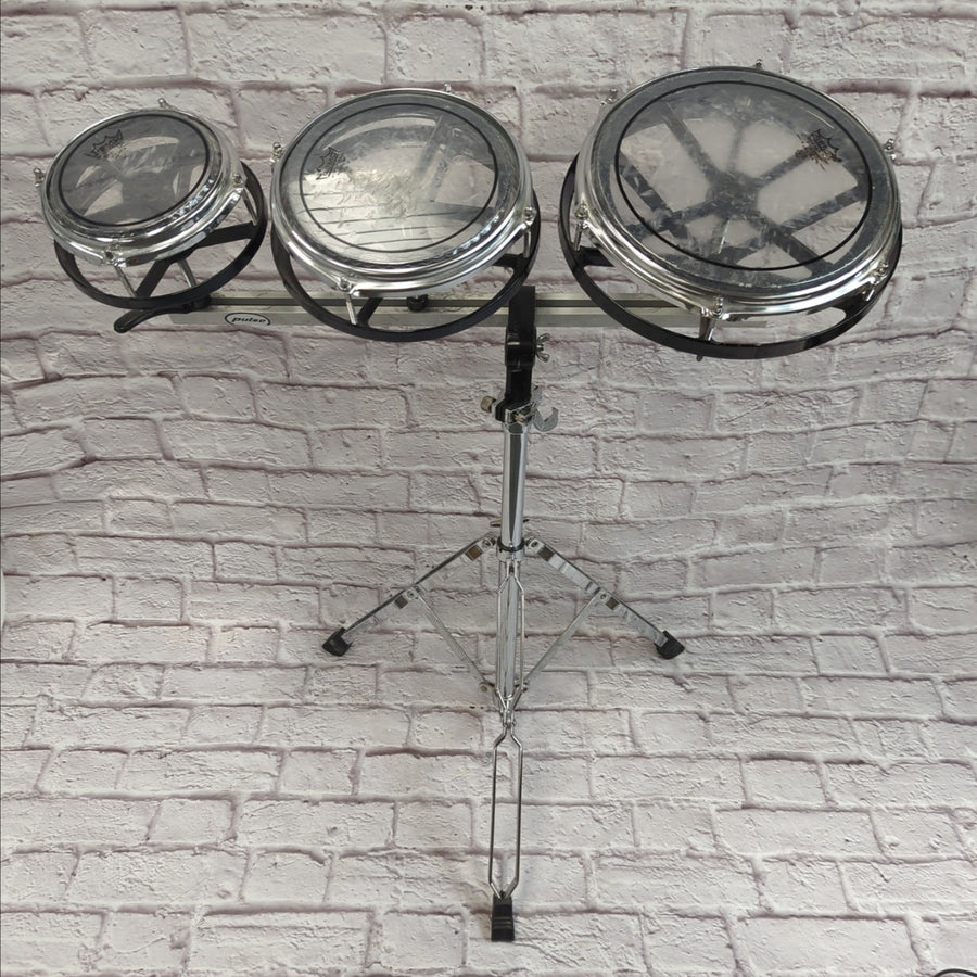 Remo 6/8/10 Roto Toms with Stand