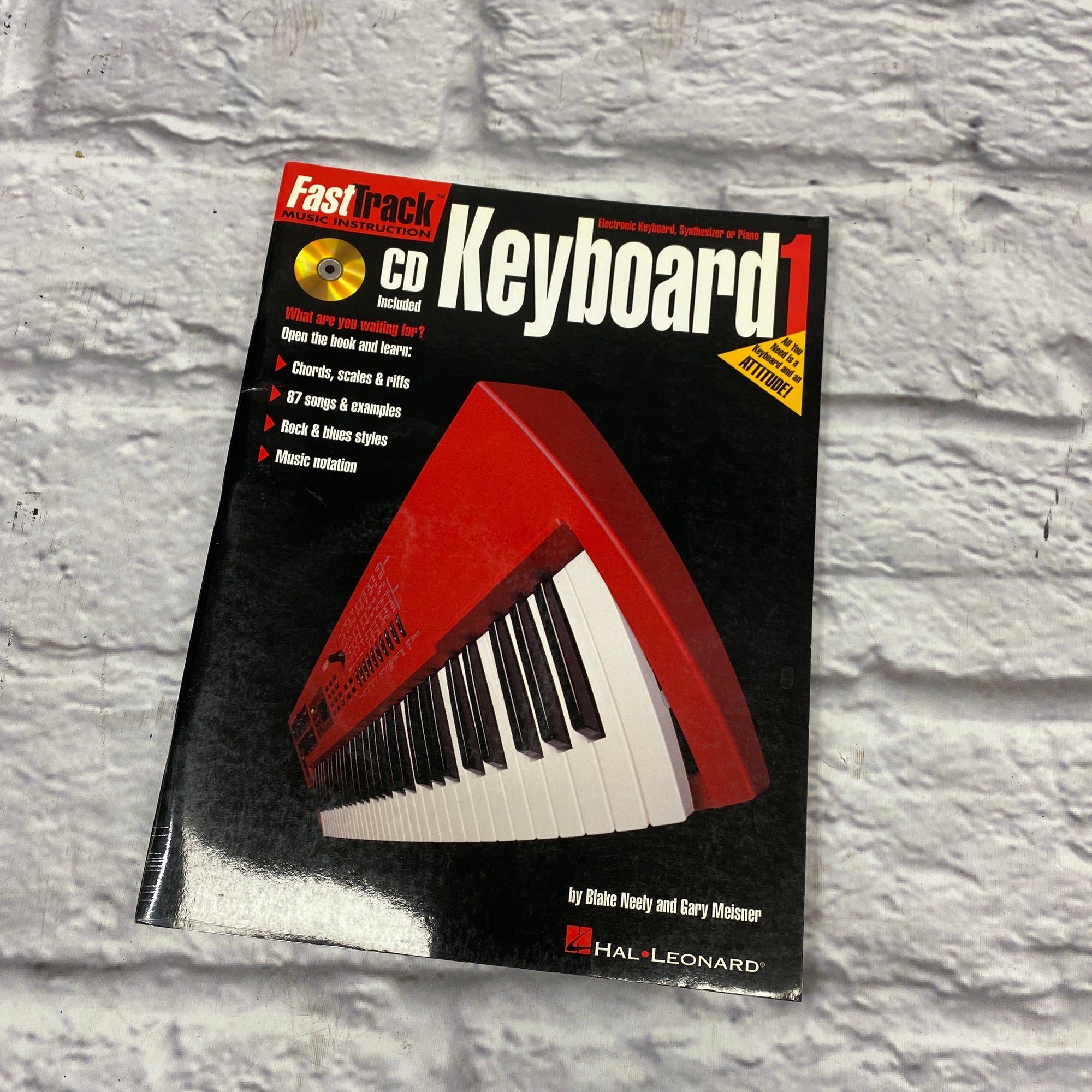 Hal Leonard FastTrack Music Instruction Keyboard 1 Book