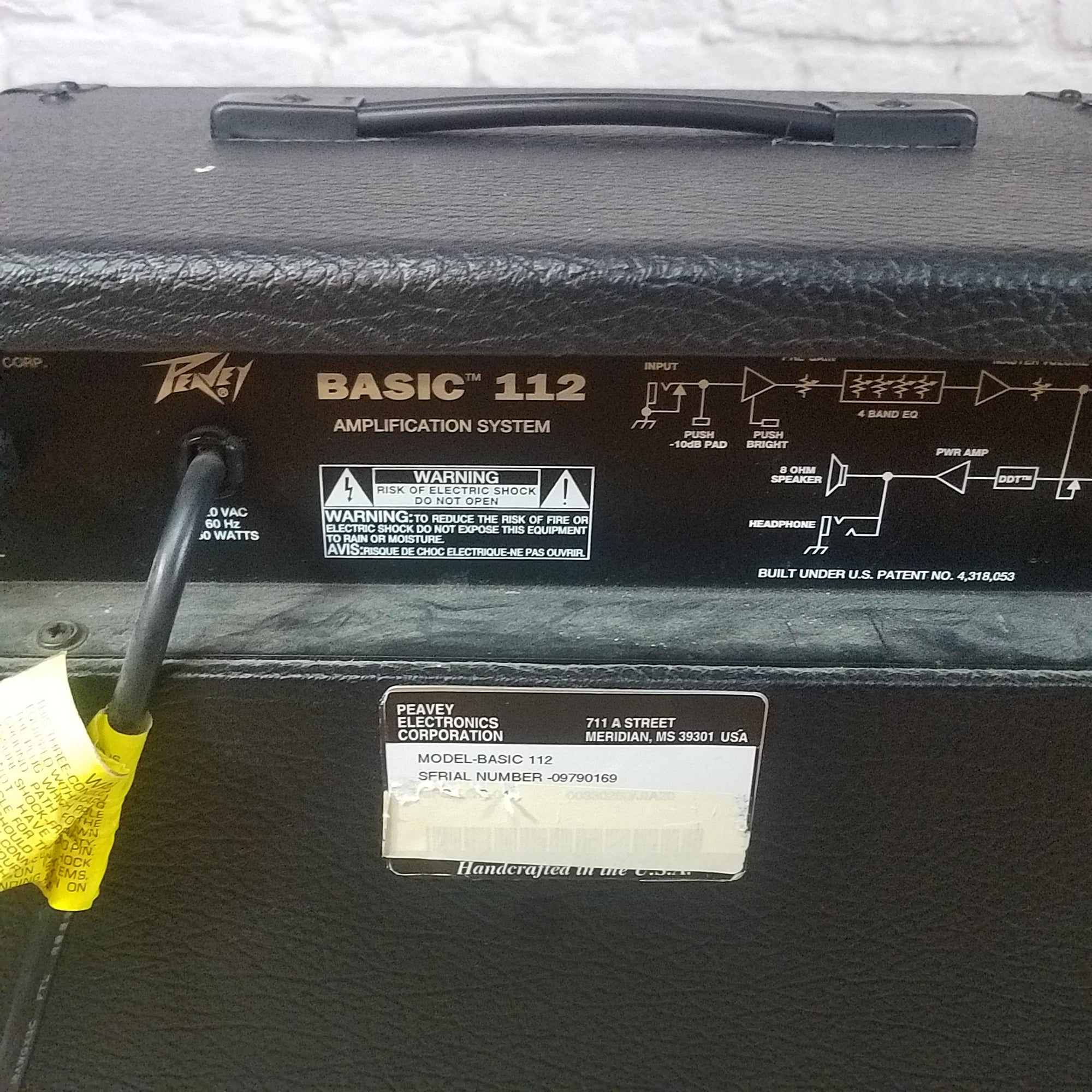 Peavey Basic 112 75-Watt 1x12 Bass Combo Amp