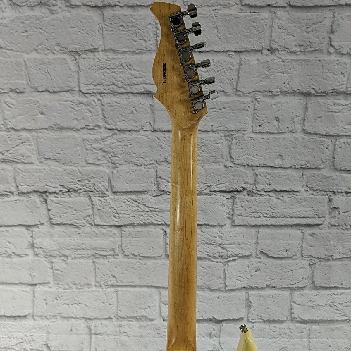 AXL Strat Style Cream HSS Electric Guitar - Evolution Music