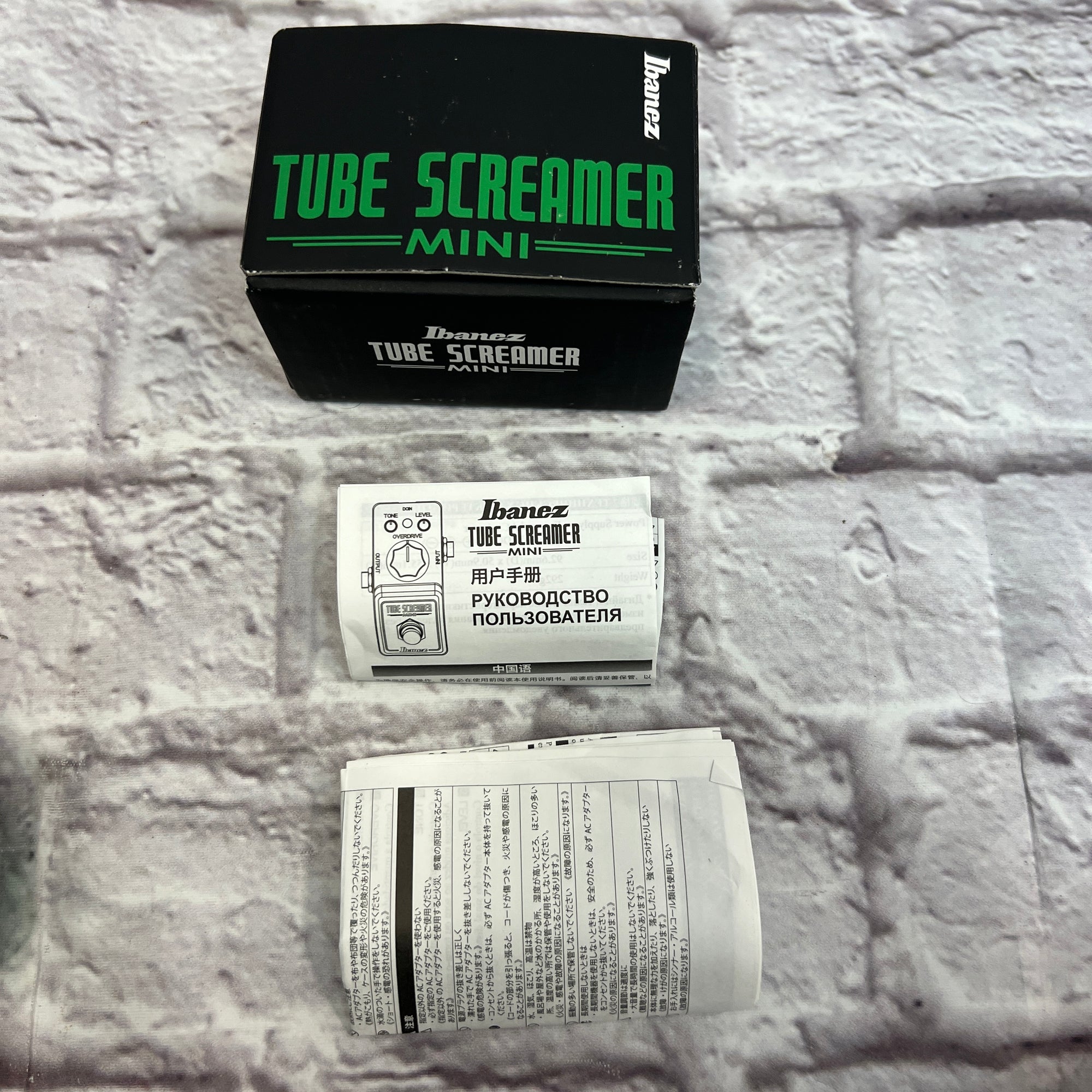 Ibanez Tube Screamer Mini Distortion Pedal