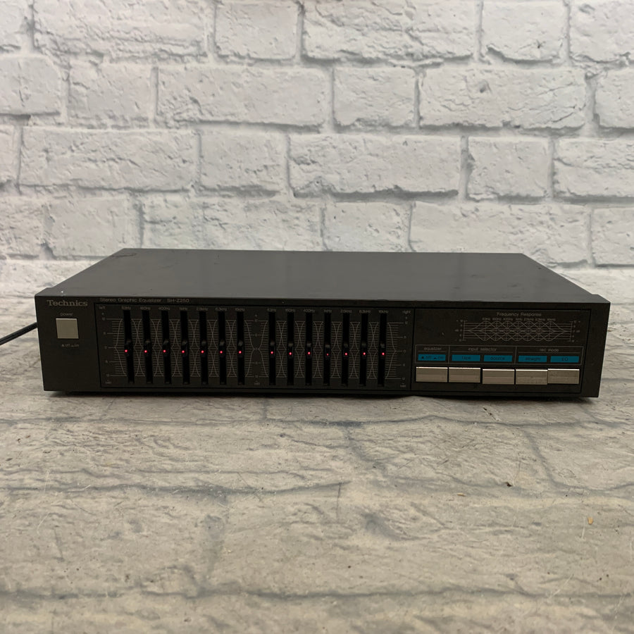 Technics SH-Z250 Stereo 7-Band Home Audio Equalizer