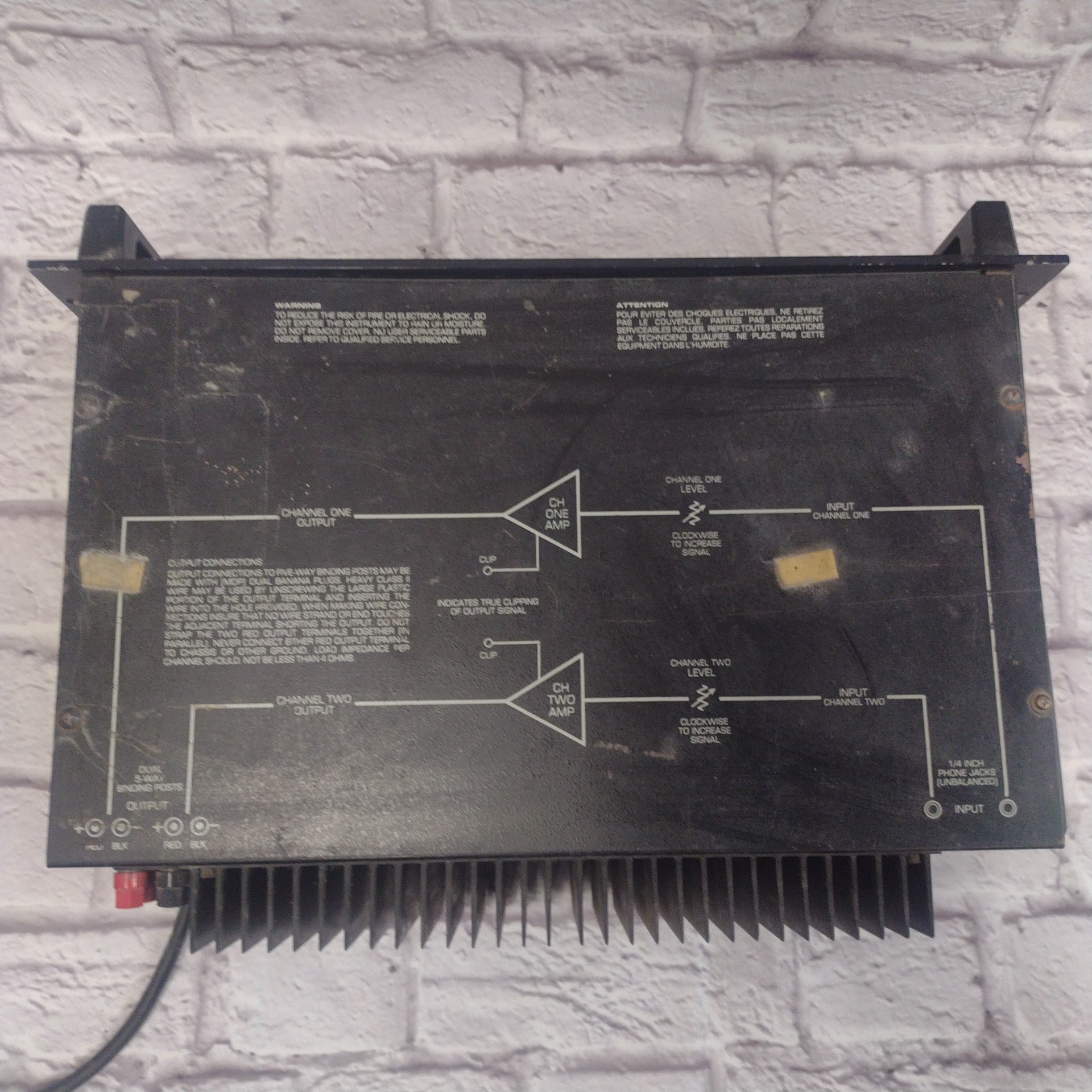 AB International Precedent Series 900 Power Amp