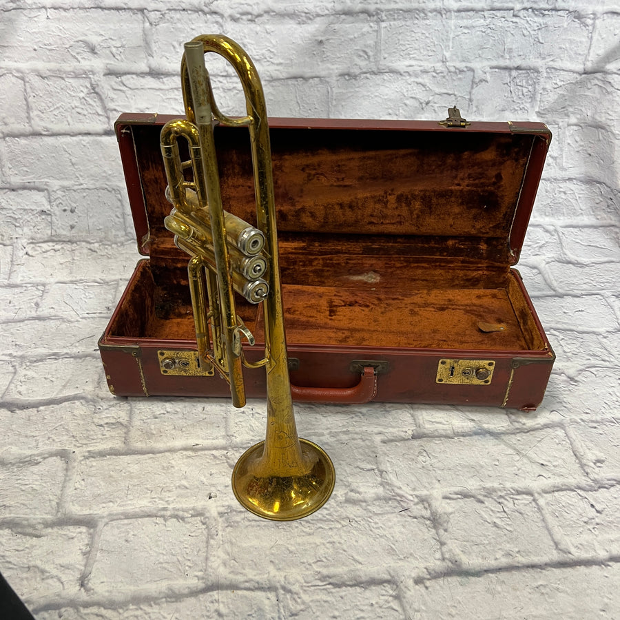 Vintage King Trumpet and Case For Parts Project