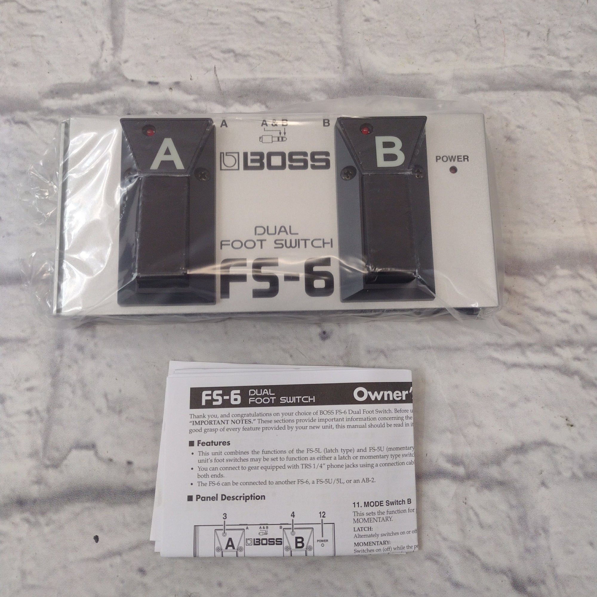 Boss FS-6 Dual Footswitch