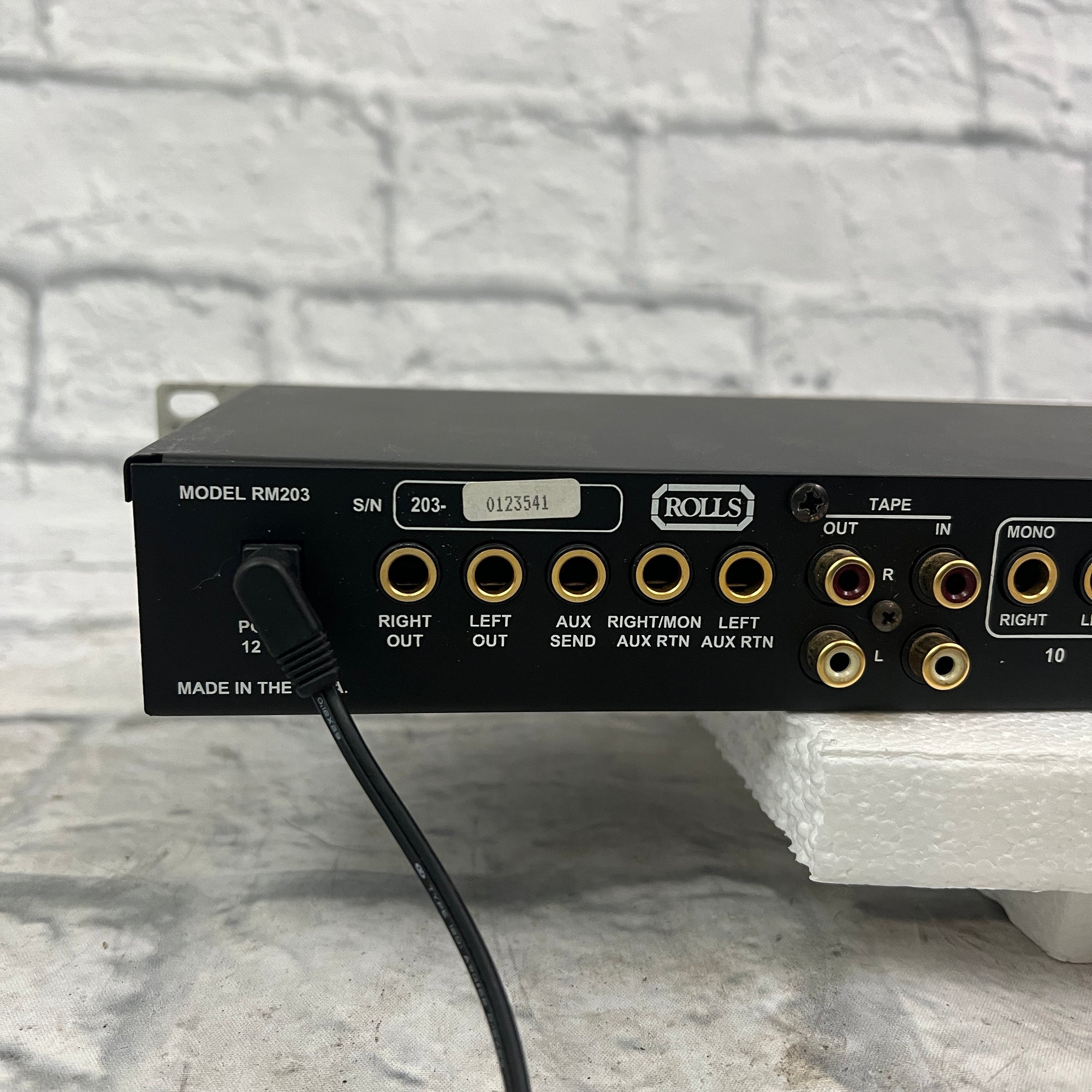 Rolls RM203 Rackmount Stereo Line Mixer