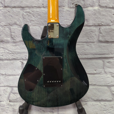 Yamaha Pacifica PAC612VIIFM Indigo Blue Electric Guitar