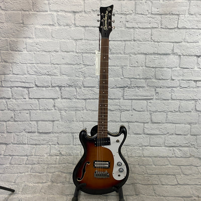Danelectro '66 Baritone Electric Guitar - 3 Tone Sunburst